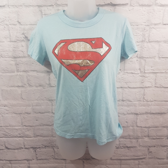 Junk Food "Save Me" Superwoman Tee - Picture 1 of 7